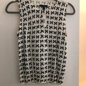 J Crew Bow Sweater Shell